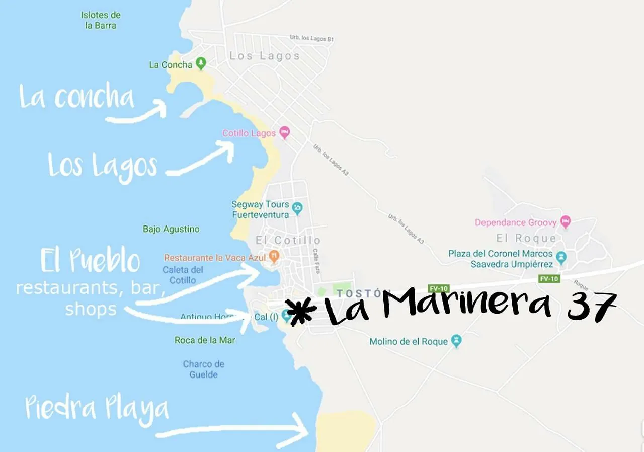 CotilloLa Marinera 37アパートメント アパート Cotillo